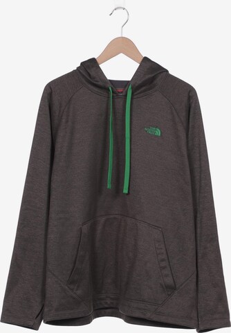 THE NORTH FACE Sweatshirt & Zip-Up Hoodie in XL in Green: front