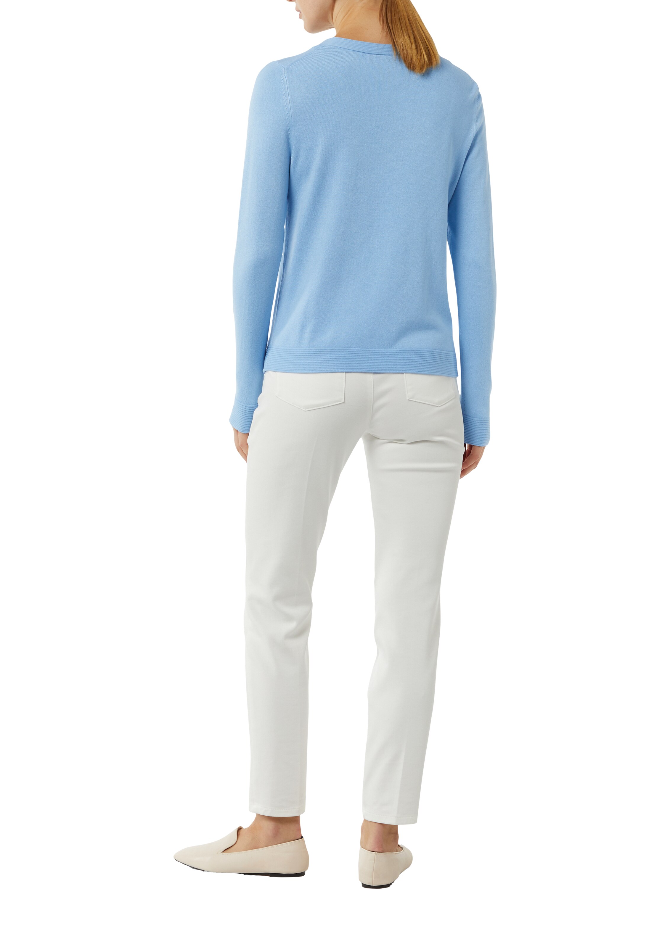 COMMA Pullover in Blau: Rückseite