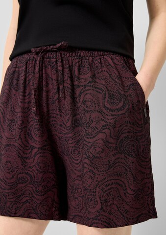 QS Regular Broek in Lila