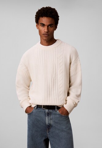 Calvin Klein Jeans - Jersey en blanco: frente