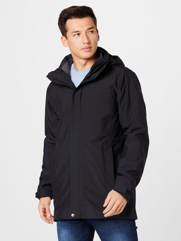 VAUDE Athletic Jacket 'Idris' in Black: front