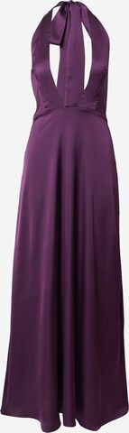 Robe de soirée Nasty Gal en violet : devant