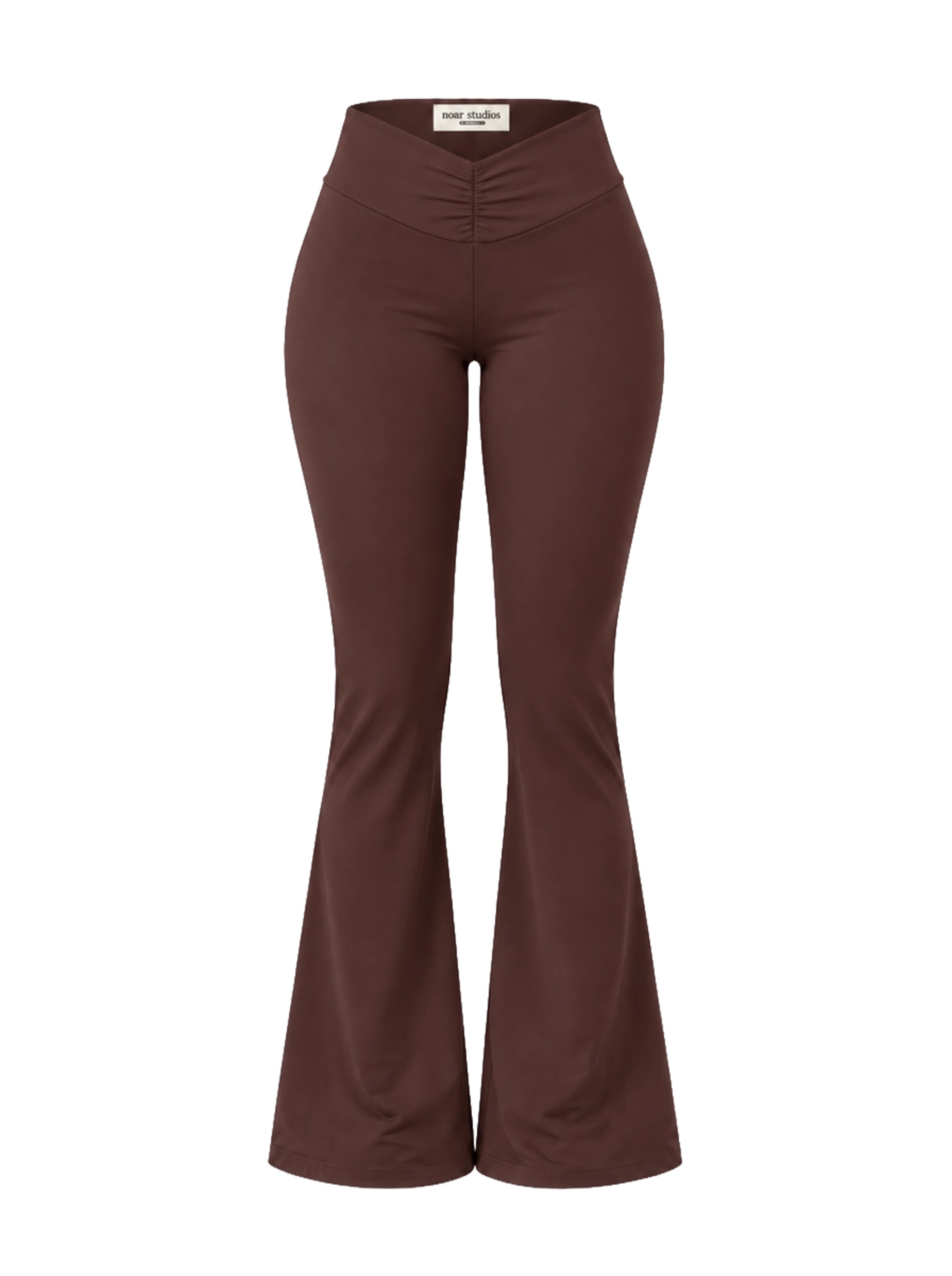 noar studios Leggings in Braun: Vorderseite