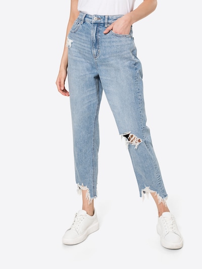 American Eagle Jeans in de kleur Blauw denim, Modelweergave