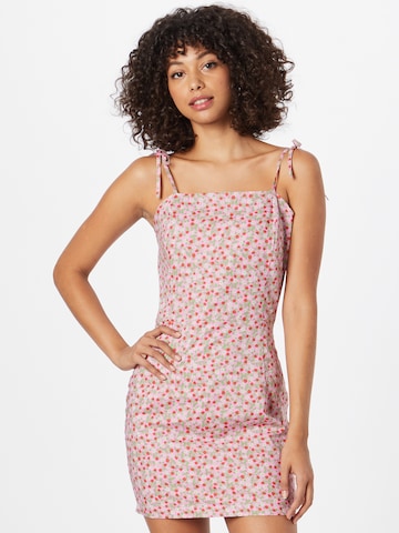 KAN Φόρεμα 'BERRY' σε ροζ: μπροστά