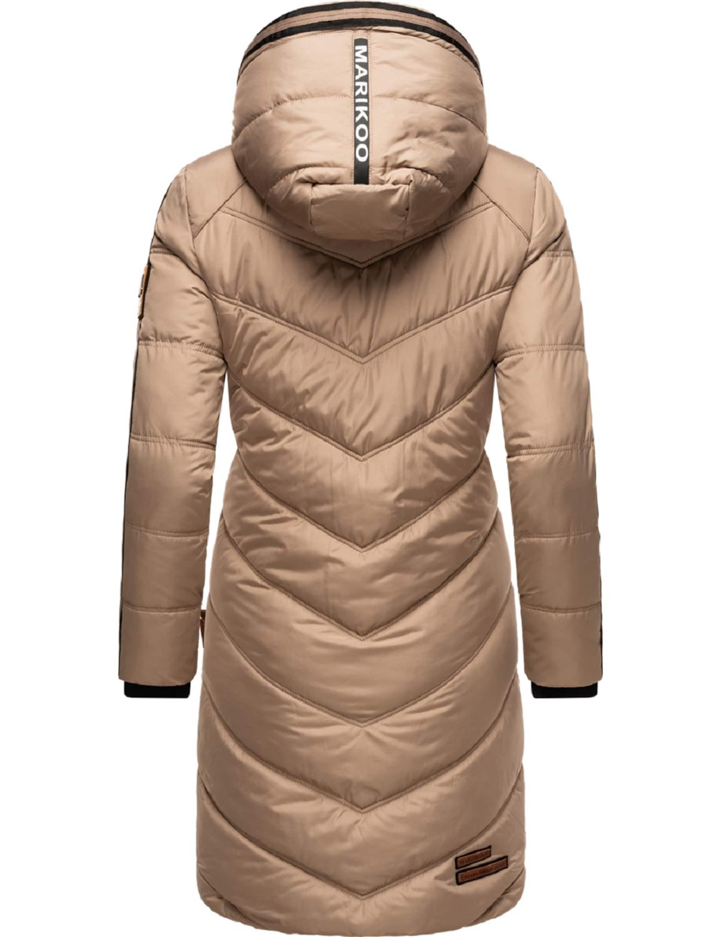 MARIKOO Зимнее пальто 'Armasa' в Коричневый