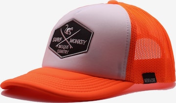 Chapeau Surf Monkey en orange : devant