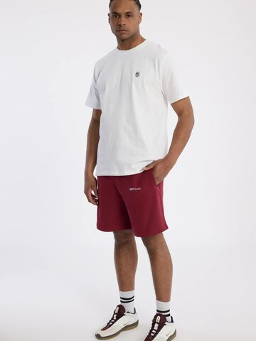 YSPT Studio Loose fit Workout Pants 'Ruby' in Red