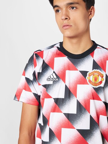 Maillot 'Manchester United Pre-Match' ADIDAS SPORTSWEAR en rouge