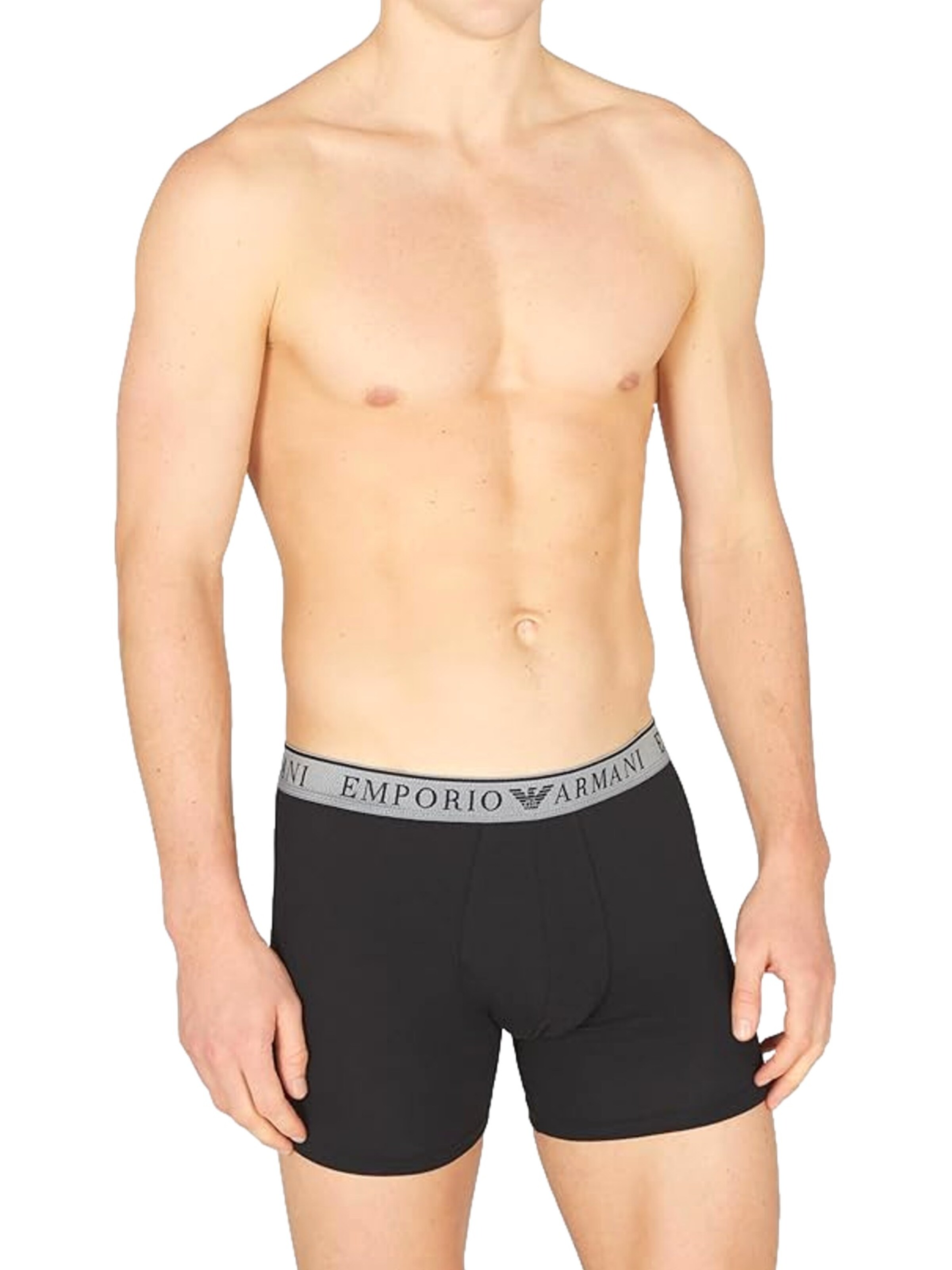 Emporio Armani Boxer shorts in Grey: front