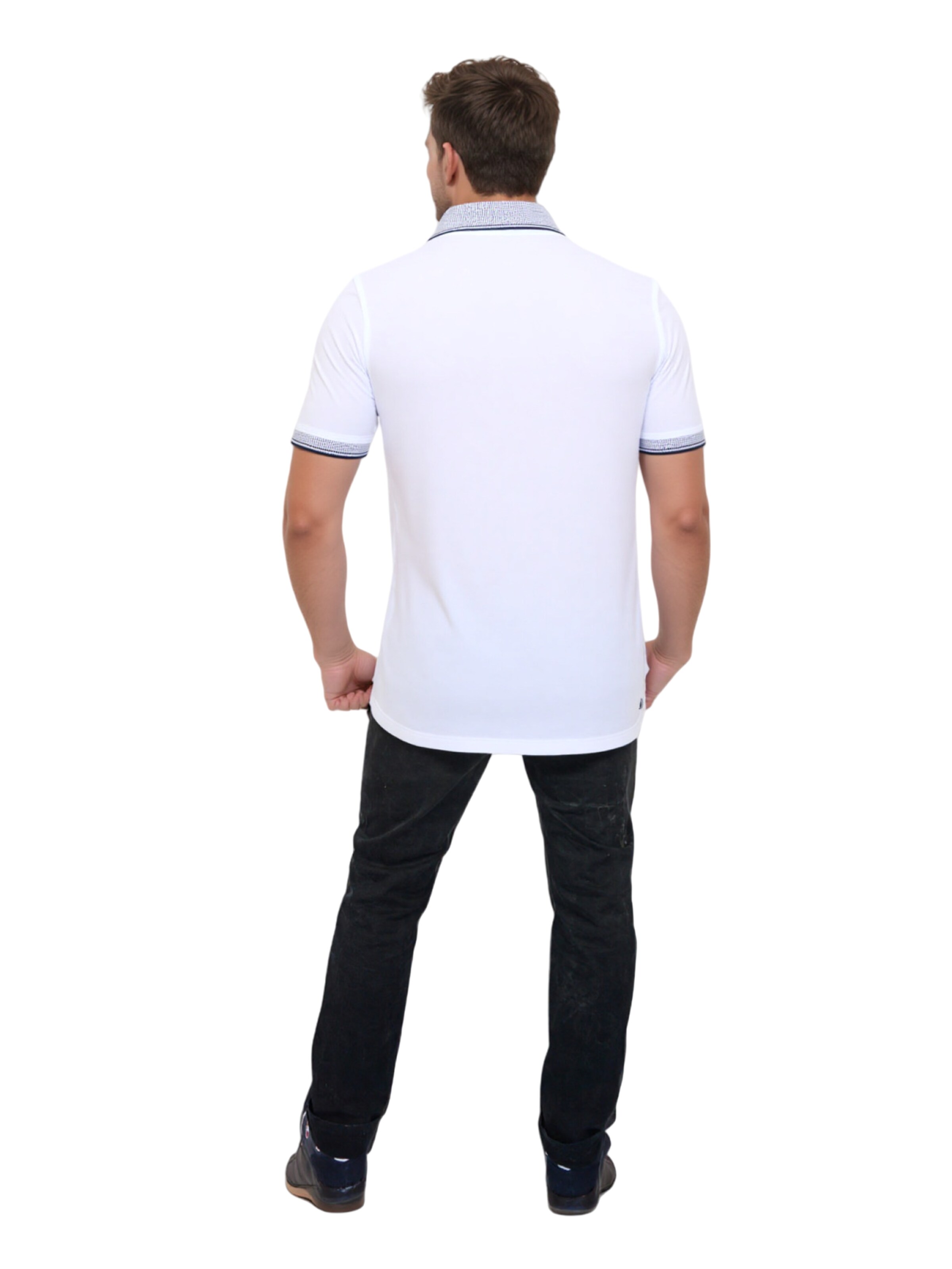 HAJO Poloshirt 'Stay Fresh' in Weiß