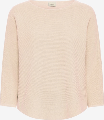 Fransa Sweater in Beige: front