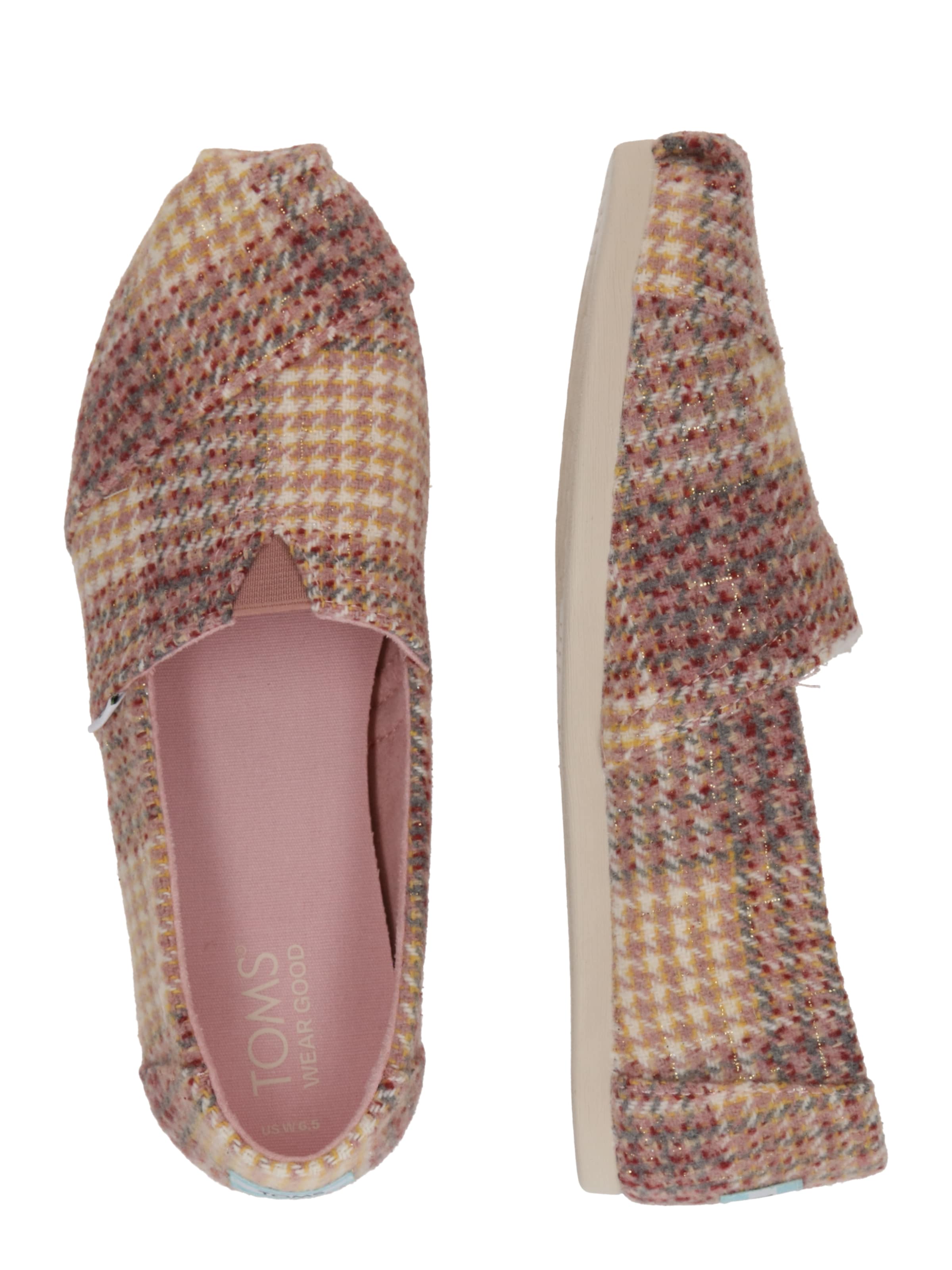 TOMS Espadrilky - Ružová: bočná strana