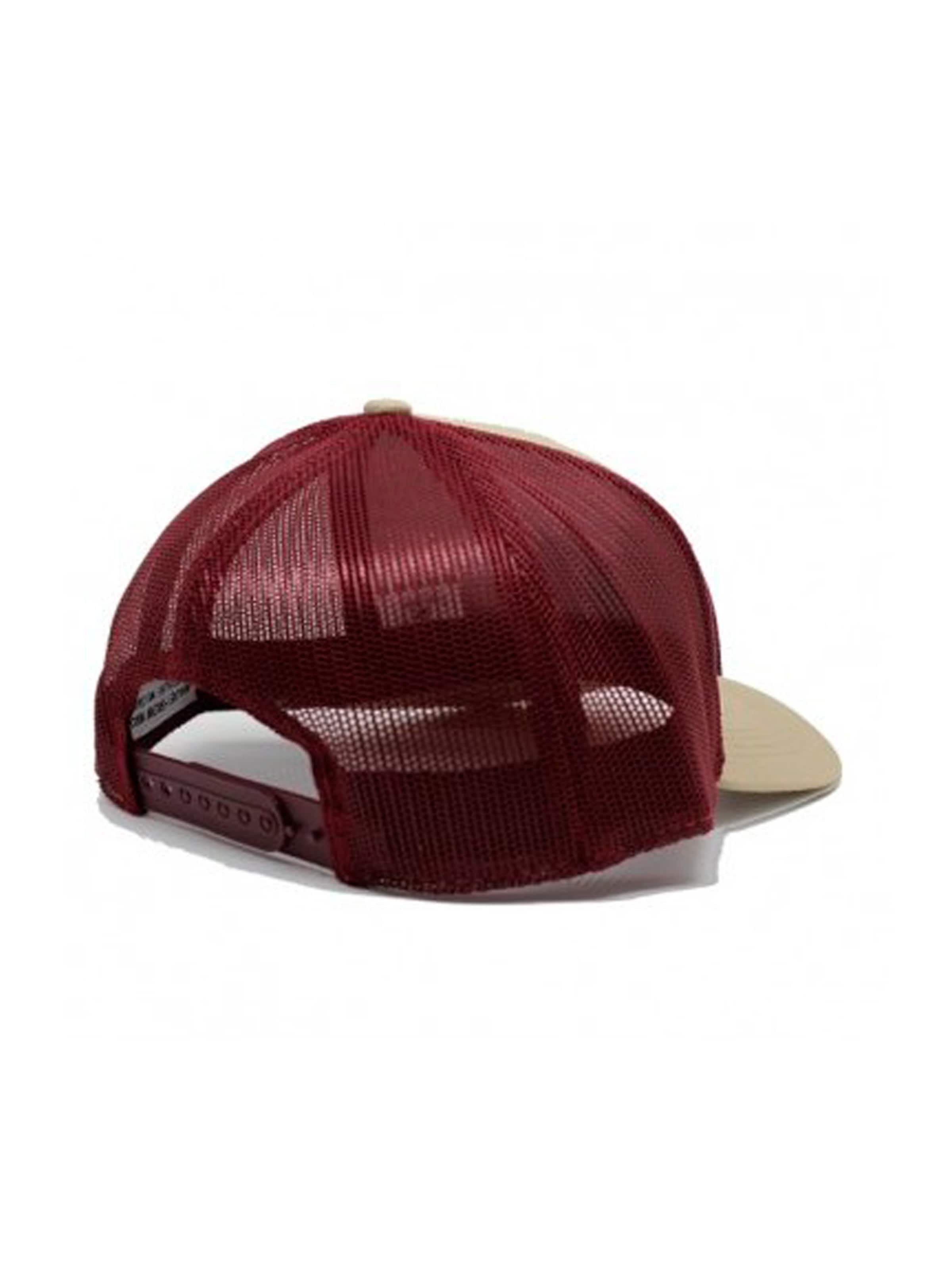 Surf Monkey Athletic Cap in Red