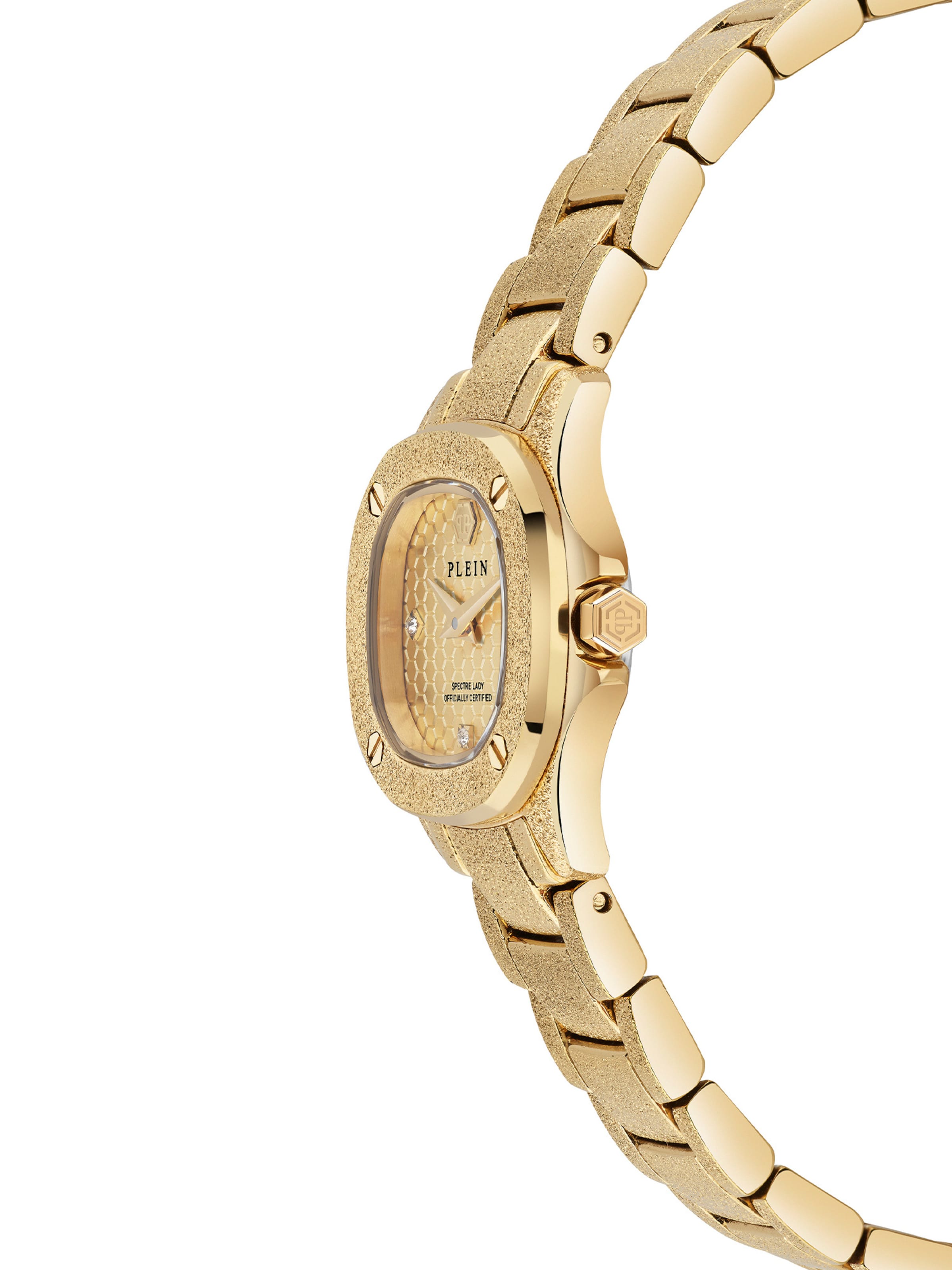 Montre à affichage analogique Philipp Plein en or