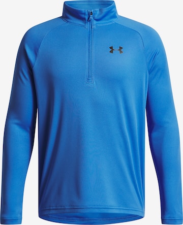 UNDER ARMOUR Sportief sweatshirt in Blauw: voorkant