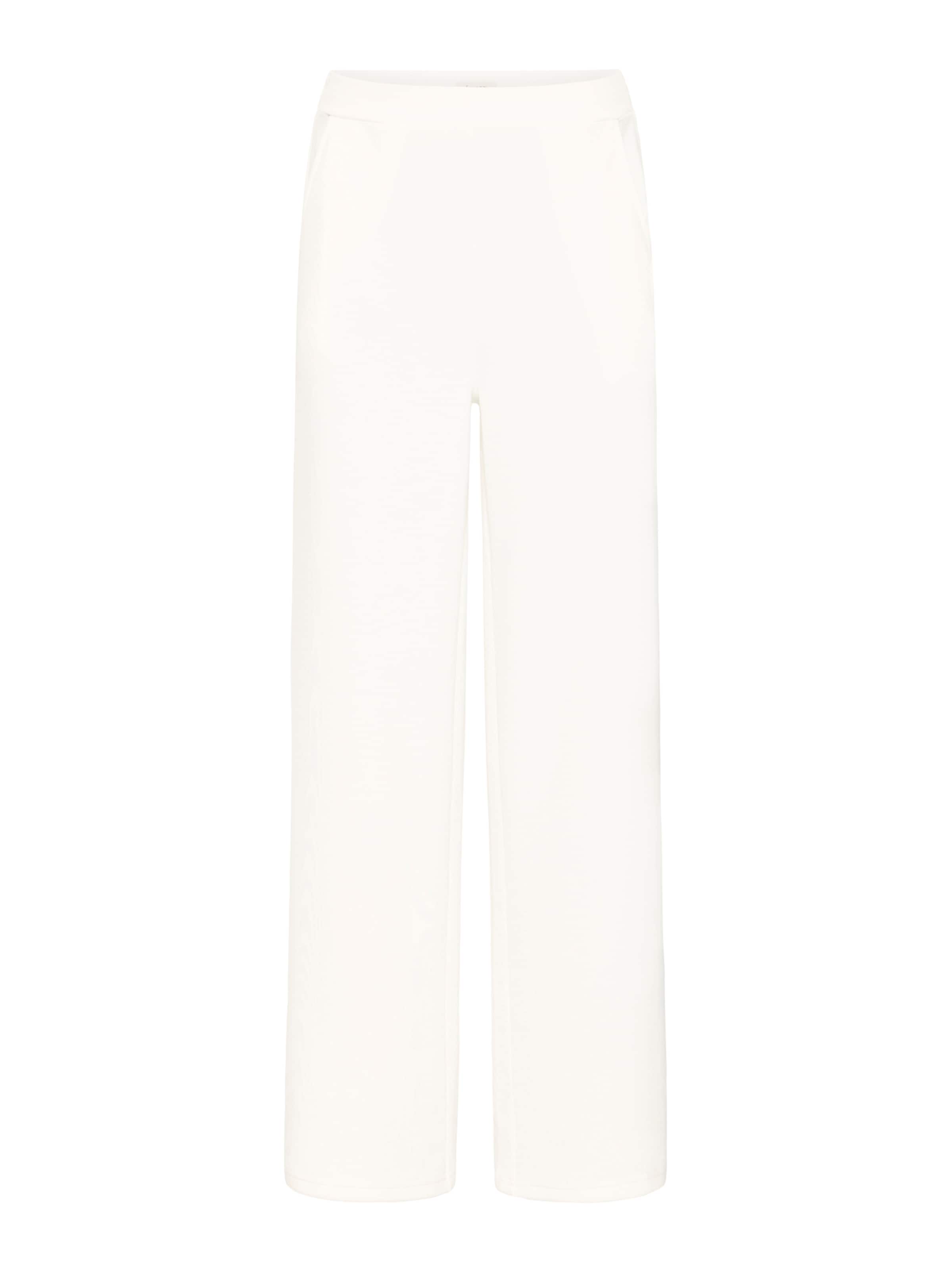 Fransa Regular Панталон 'FRAURORA' в бяло: отпред