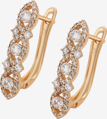 Gaya Earrings in Gold: front
