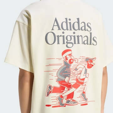 ADIDAS ORIGINALS - Camiseta 'Running Club' en blanco