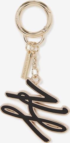 juoda Karl Lagerfeld Raktų laikiklis 'Autograph': priekis