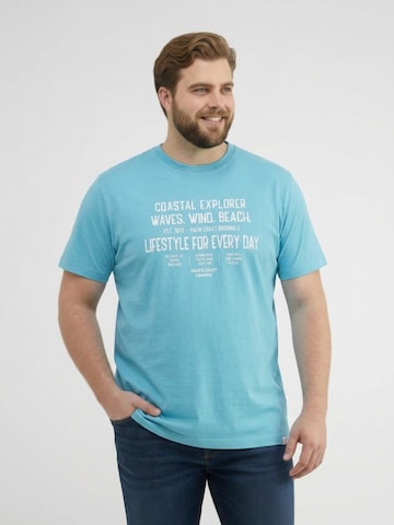 LERROS Shirt in Blauw: voorkant
