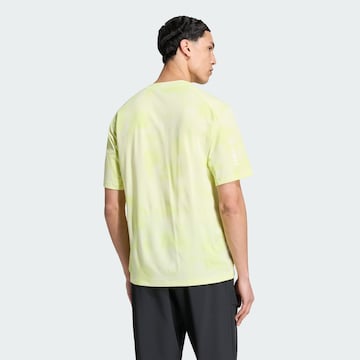 T-Shirt fonctionnel ADIDAS TERREX en jaune