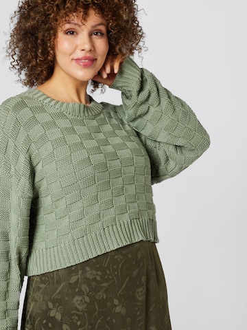 A LOT LESS Sweater 'Doro' in Green