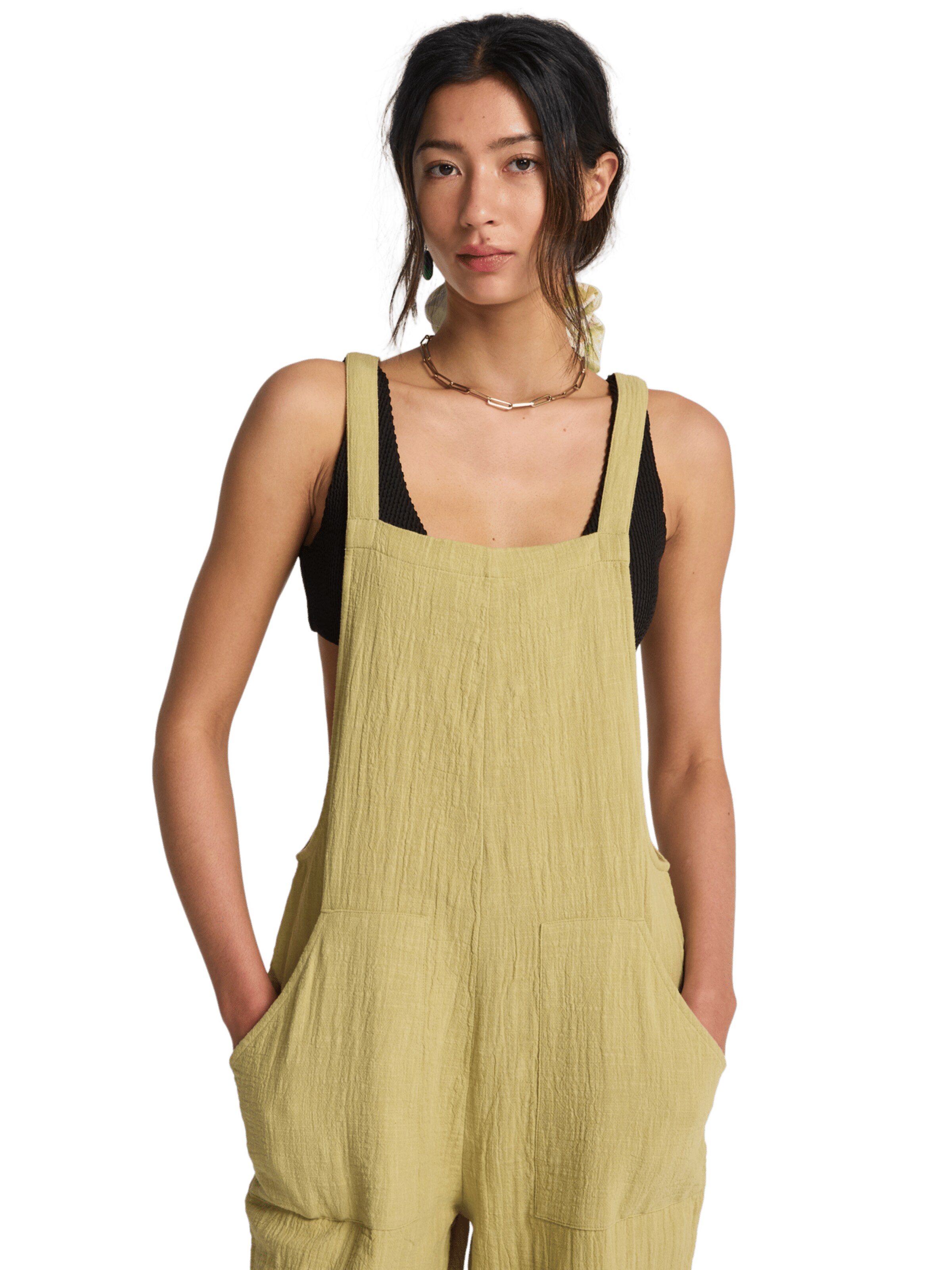 BILLABONG Regular Overalls 'Pacific Time' in Beige