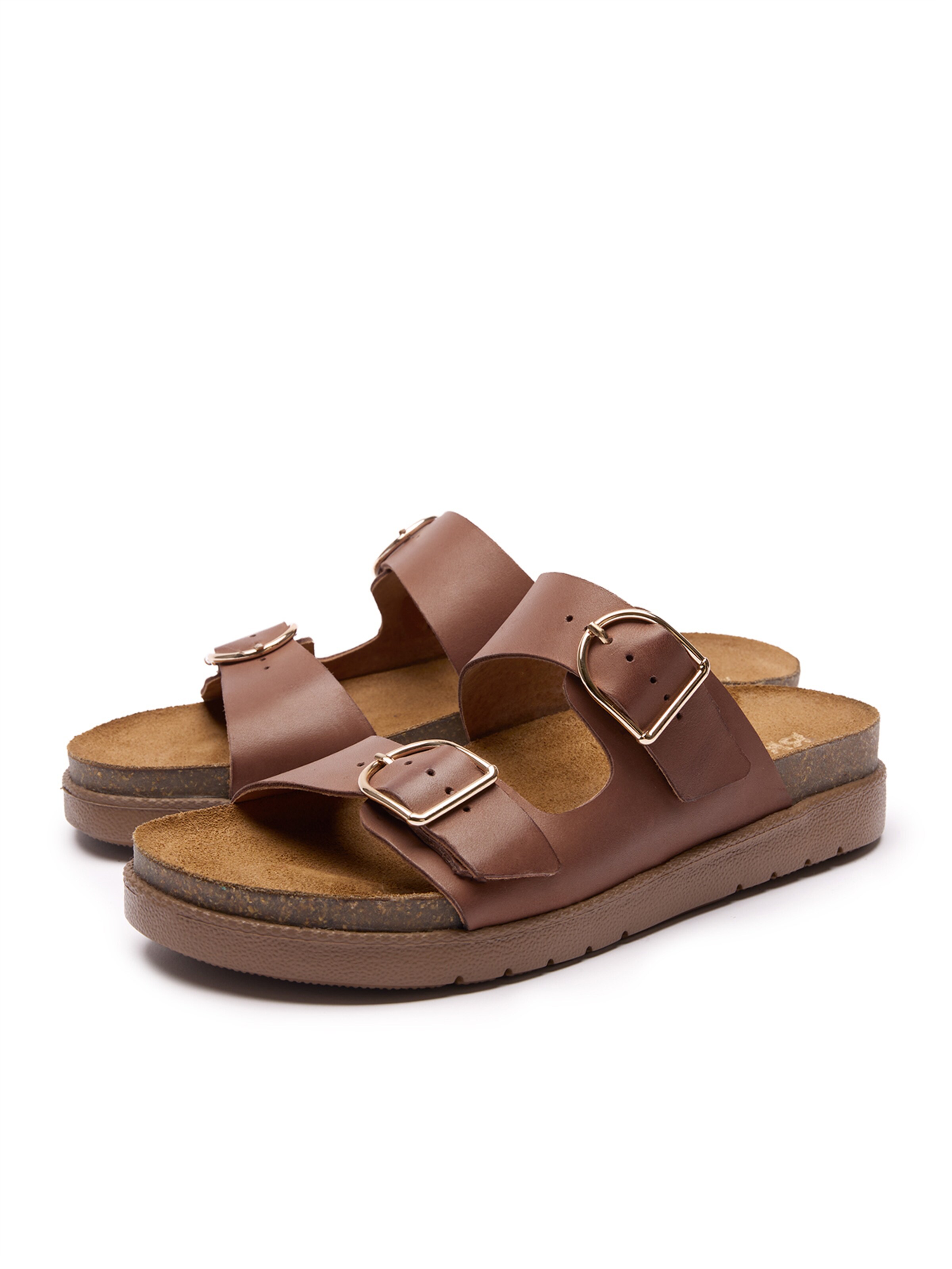 RYLKO Pantolette in Braun