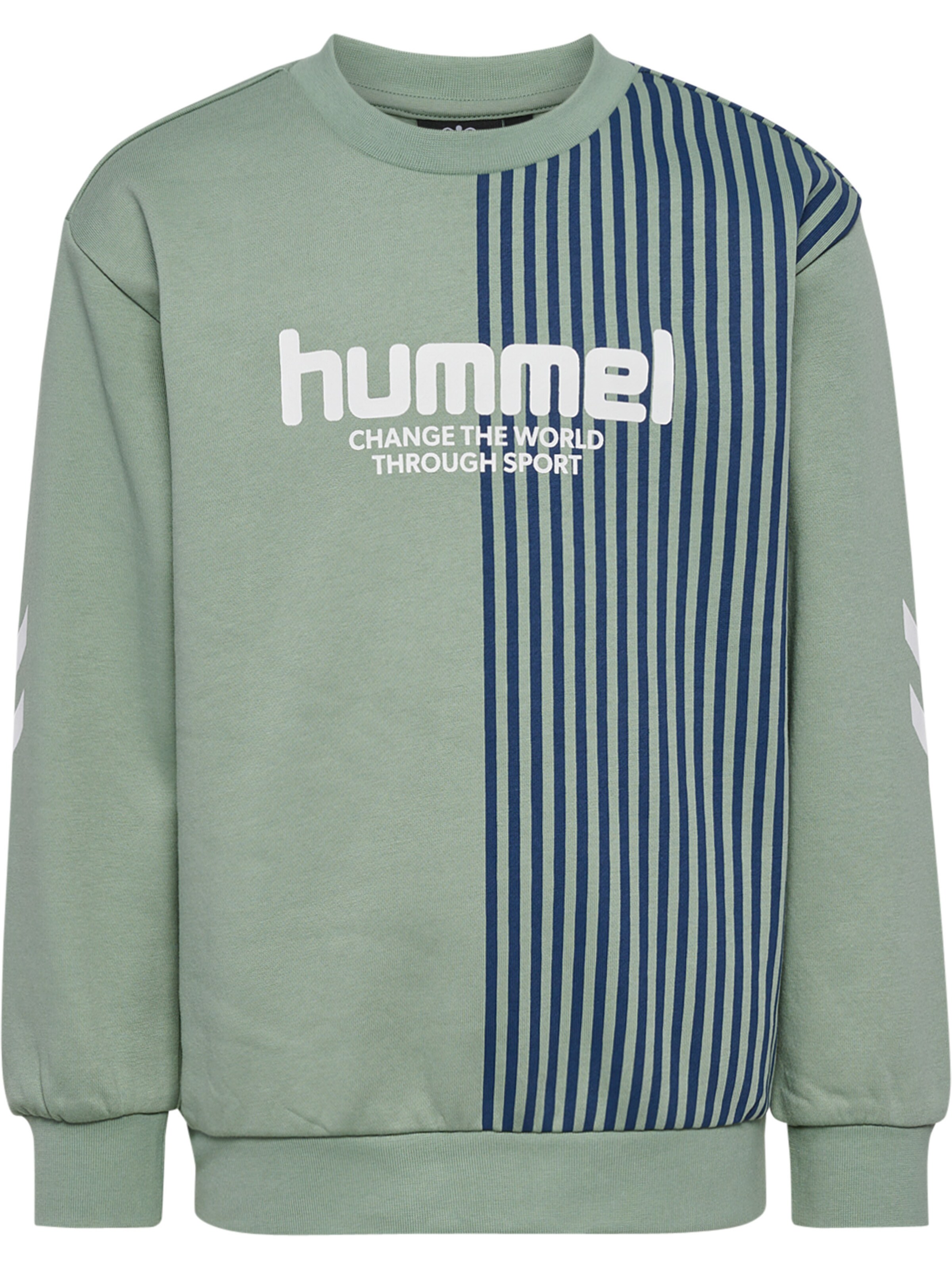 Hummel Sweatshirt in Green: front