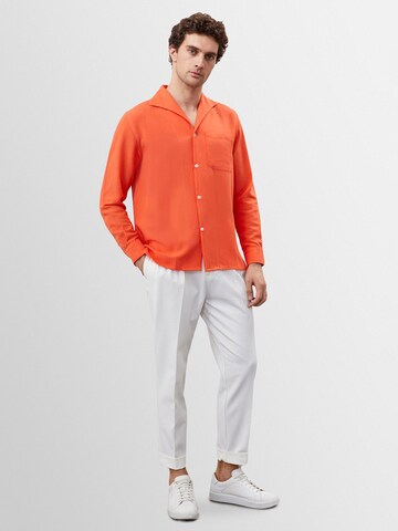 Chemise Antioch en orange : devant