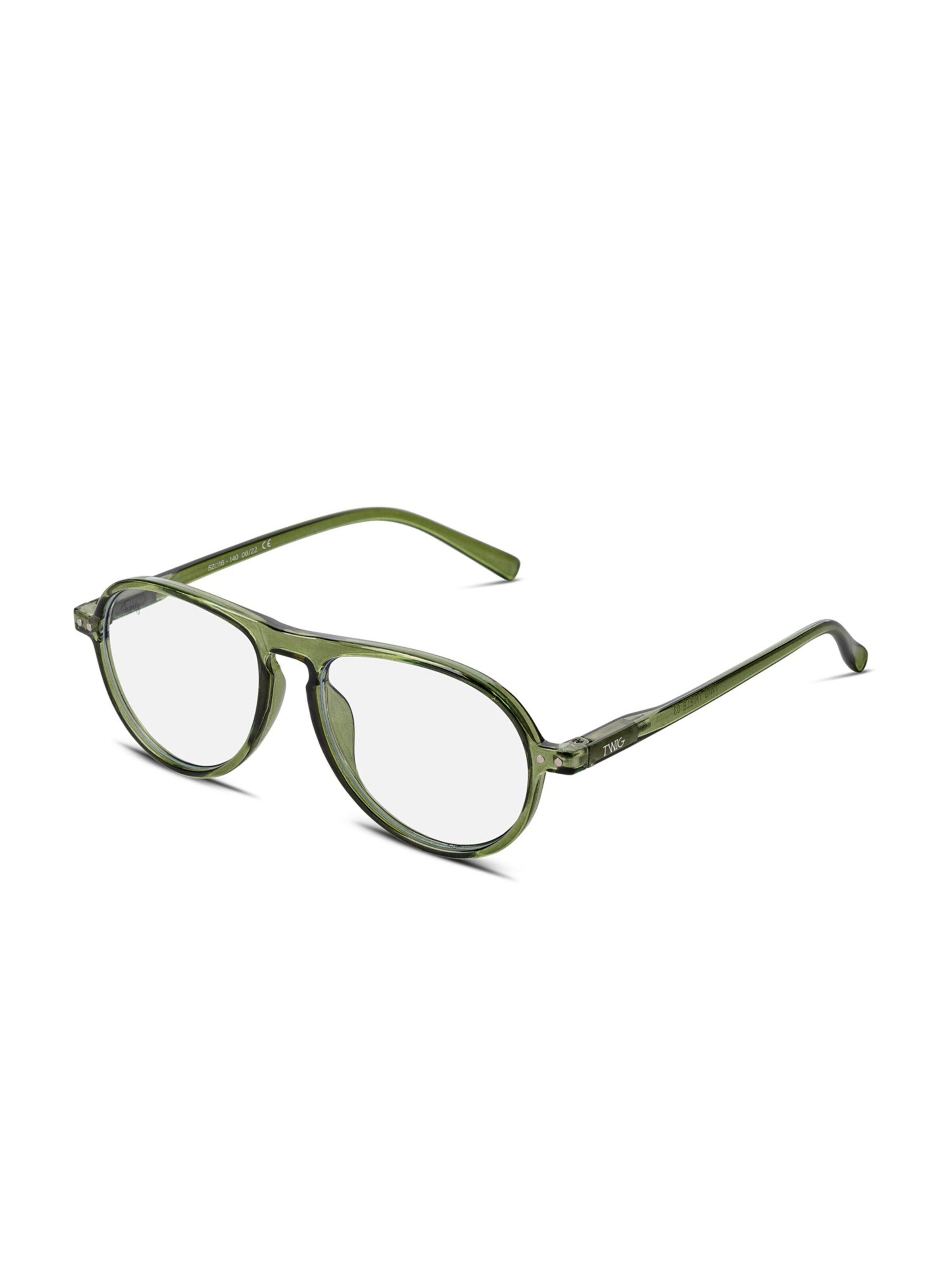 Lunettes 'Thiele BlueLight' TWIG Concept Milano en vert