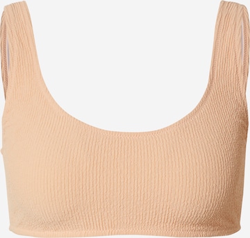 Champion Authentic Athletic Apparel Bustier Bikinitop in Roze: voorkant