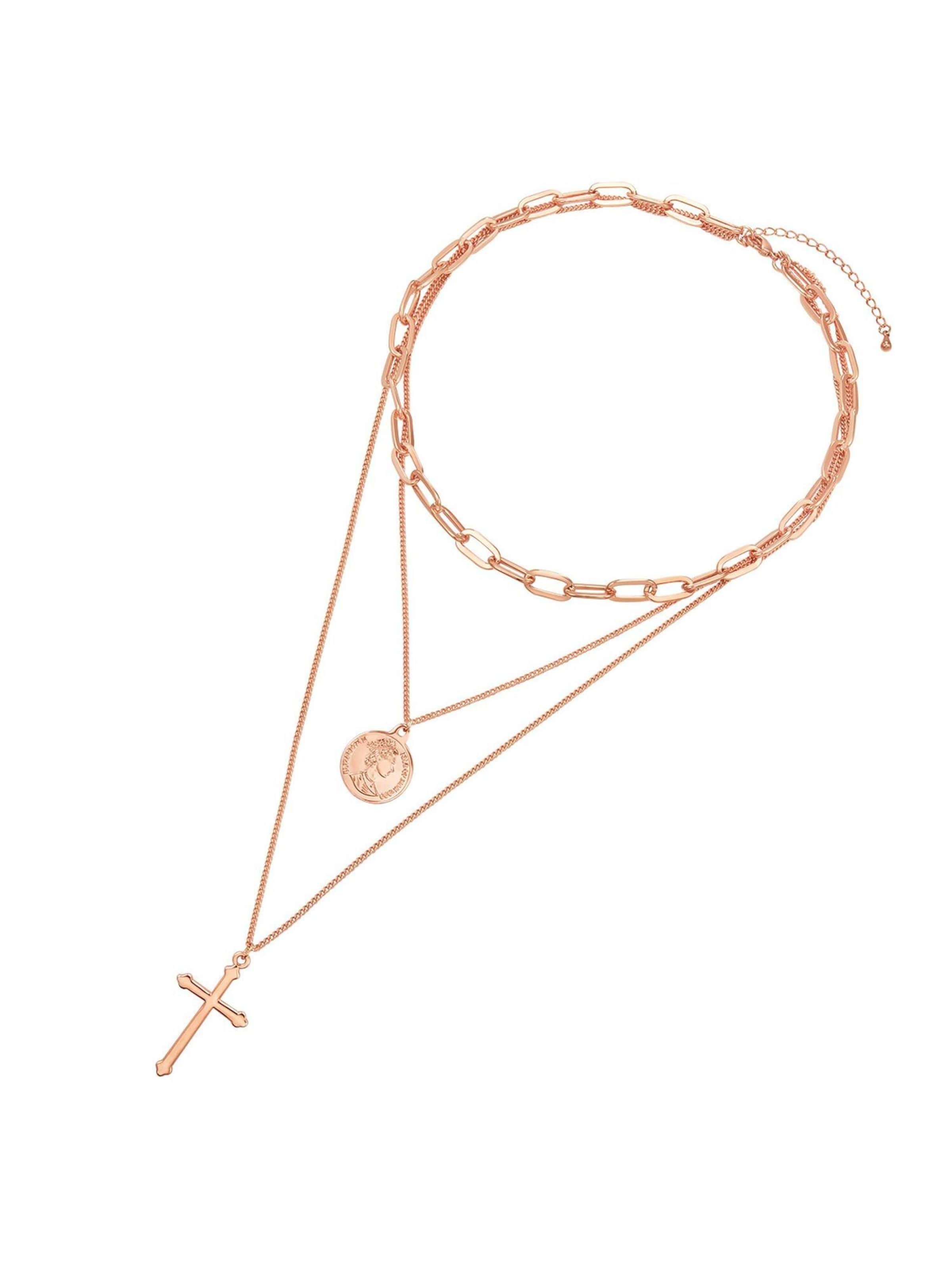 Collana di Lulu & Jane in oro: frontale