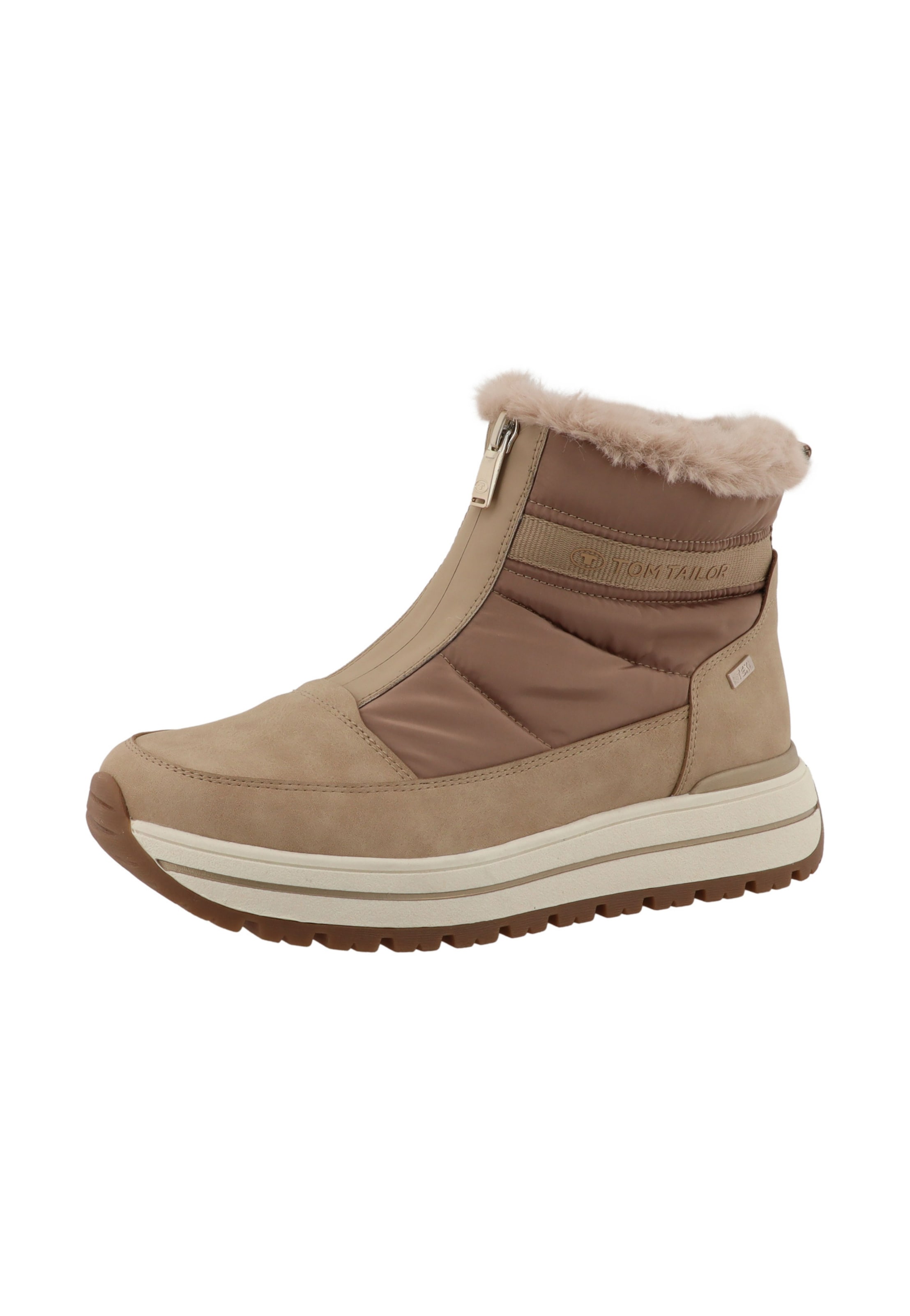 Boots da neve di TOM TAILOR in beige: frontale