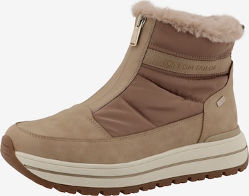 Boots da neve di TOM TAILOR in beige: frontale