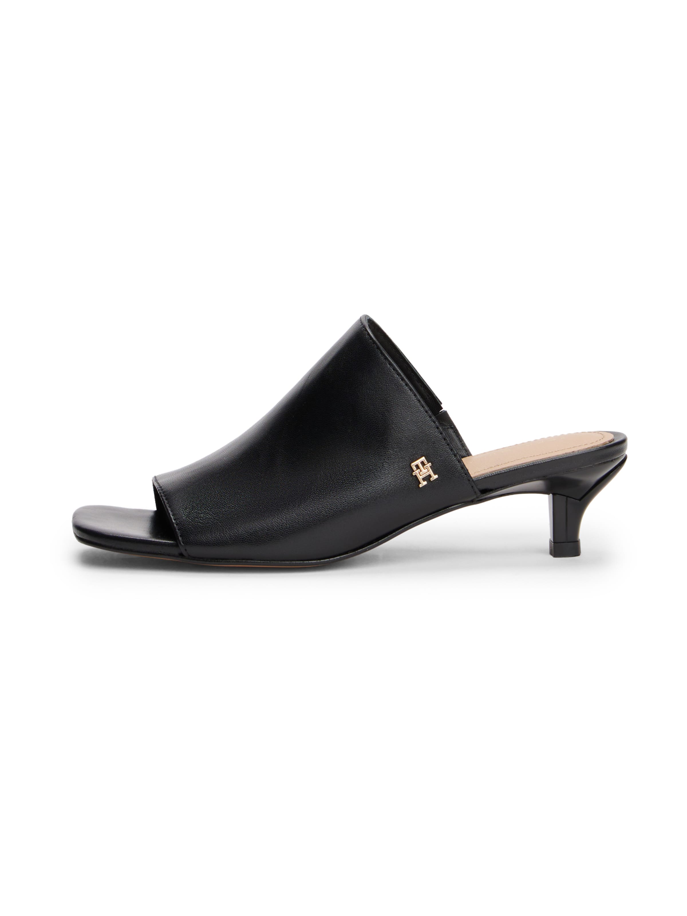 TOMMY HILFIGER Pantofle – černá: přední strana