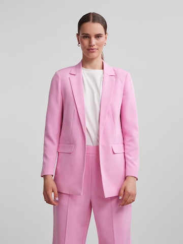 PIECES Blazer 'PCBOZZY' i pink: forside