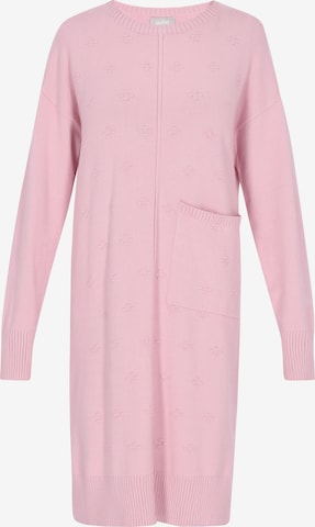 UshaPletena haljina - ljubičasta boja: prednji dio