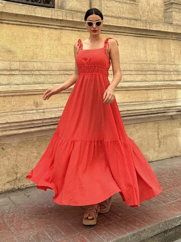 For You Moda Jurk in Oranje