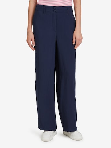 Betty & Co Loosefit Broek in Blauw: voorkant