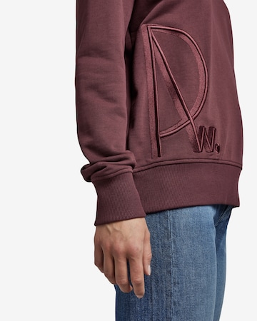 G-Star RAW - Sweatshirt em roxo