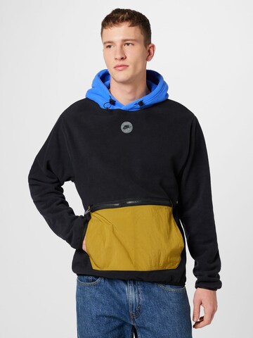 Nike Sportswear Sweatshirt in Zwart: voorkant