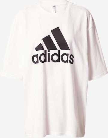 Tricou funcțional 'Essentials' de la ADIDAS SPORTSWEAR pe alb: față