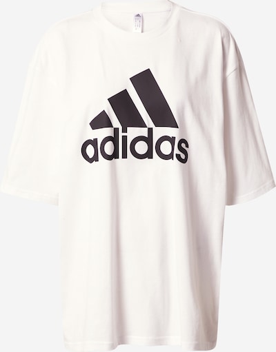 ADIDAS SPORTSWEAR Camisa funcionais 'Essentials' em preto / branco, Vista do produto