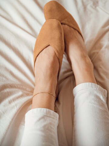 Gioiello per i piedi 'Singapore' di Hey Happiness in oro