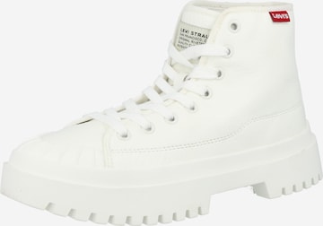 LEVI'S ® Lace-up bootie 'PATTON' in White: front
