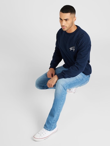 mėlyna Tommy Jeans Megztinis be užsegimo