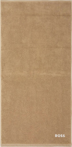 BOSS Home Towel 'EDGE' in Brown: front