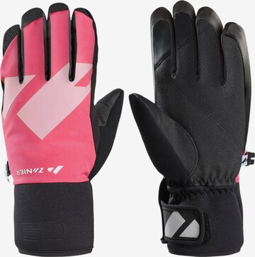 Zanier Athletic Gloves 'Shredder' in Black: front